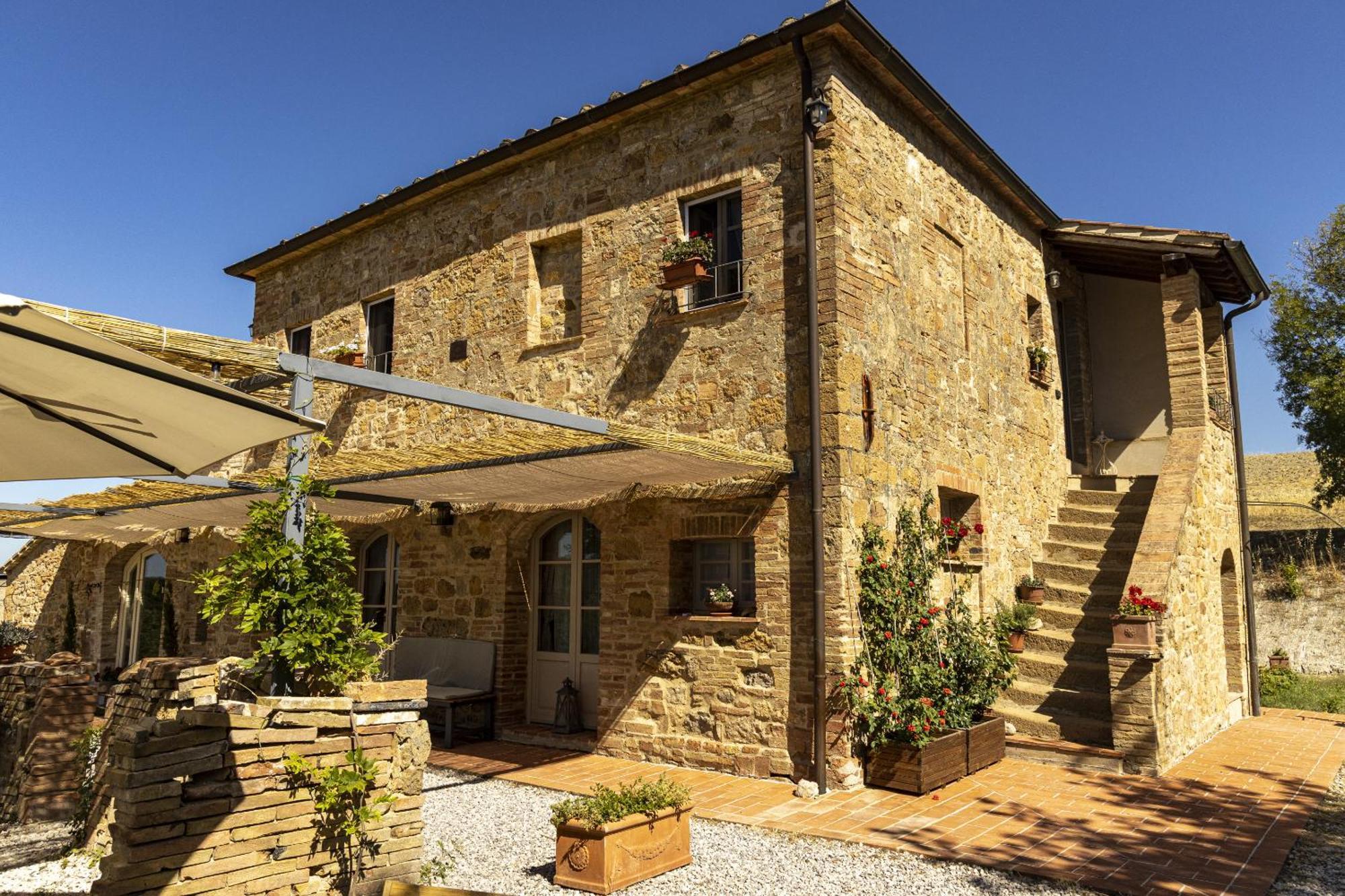 Villa Vento D'Orcia Pienza Exterior foto